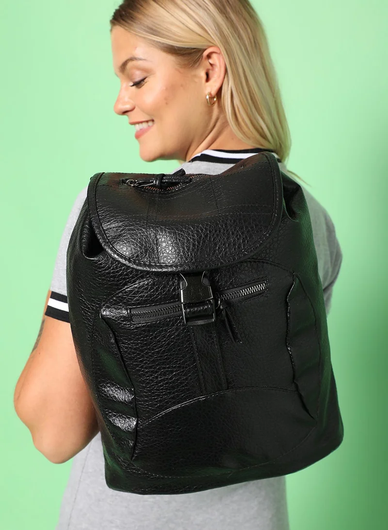 صوص هاوت Jet-Black Journey Black Backpack