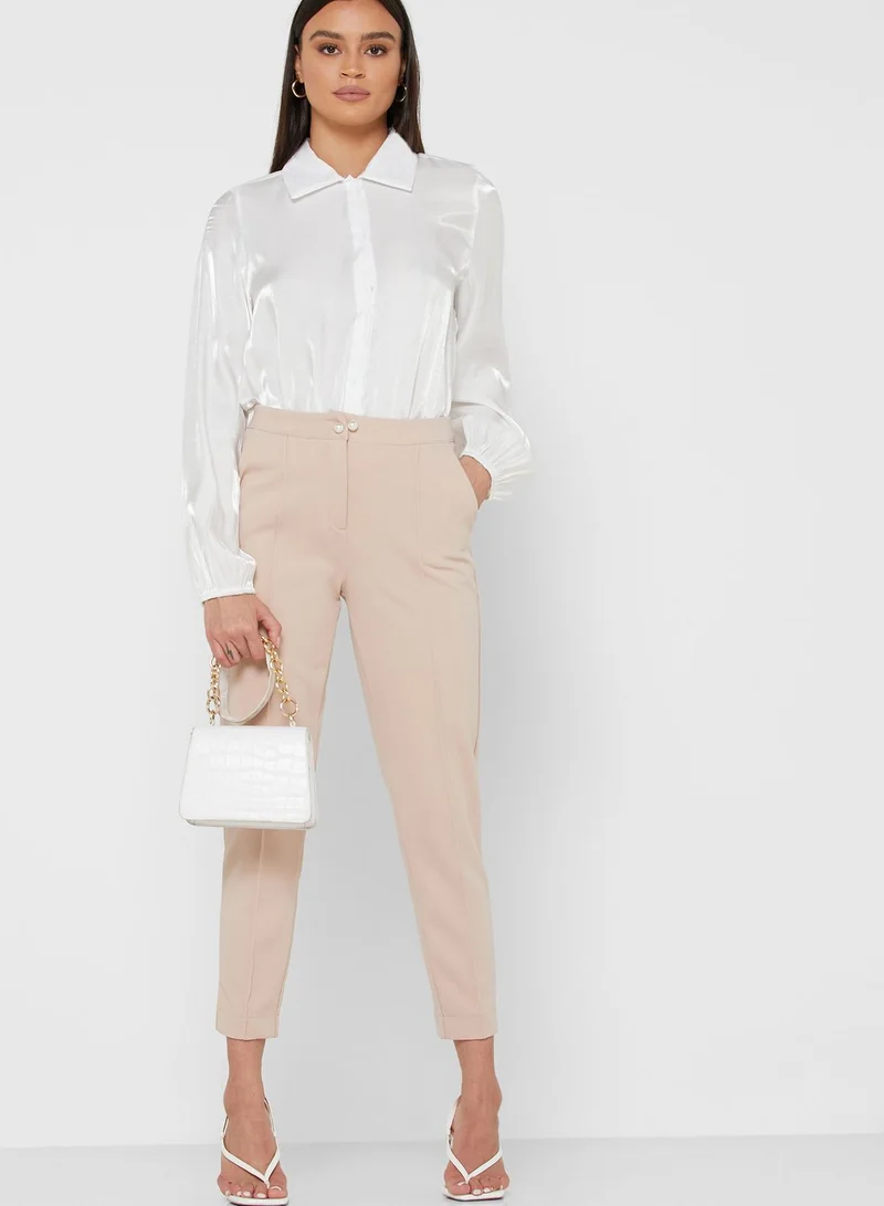 ELLA Shimmer button down top