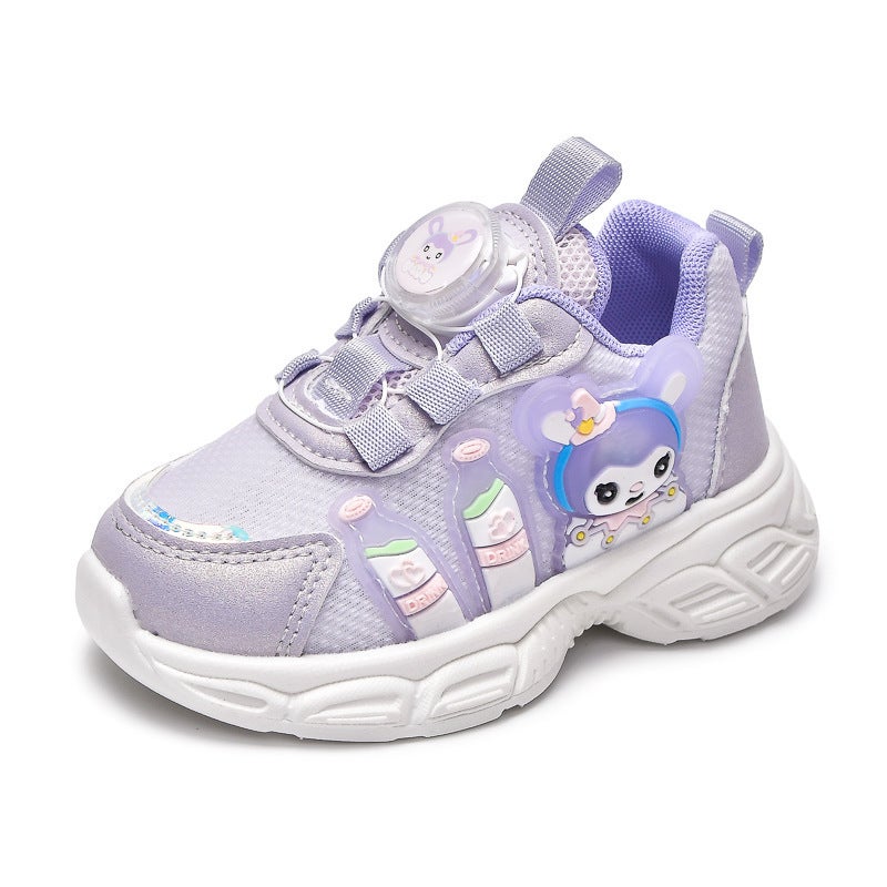 Mesh Sneakers Lightweight Flexible Sole Walking Shoes For Kids Indoor And Outdoor Activities - Image 1
