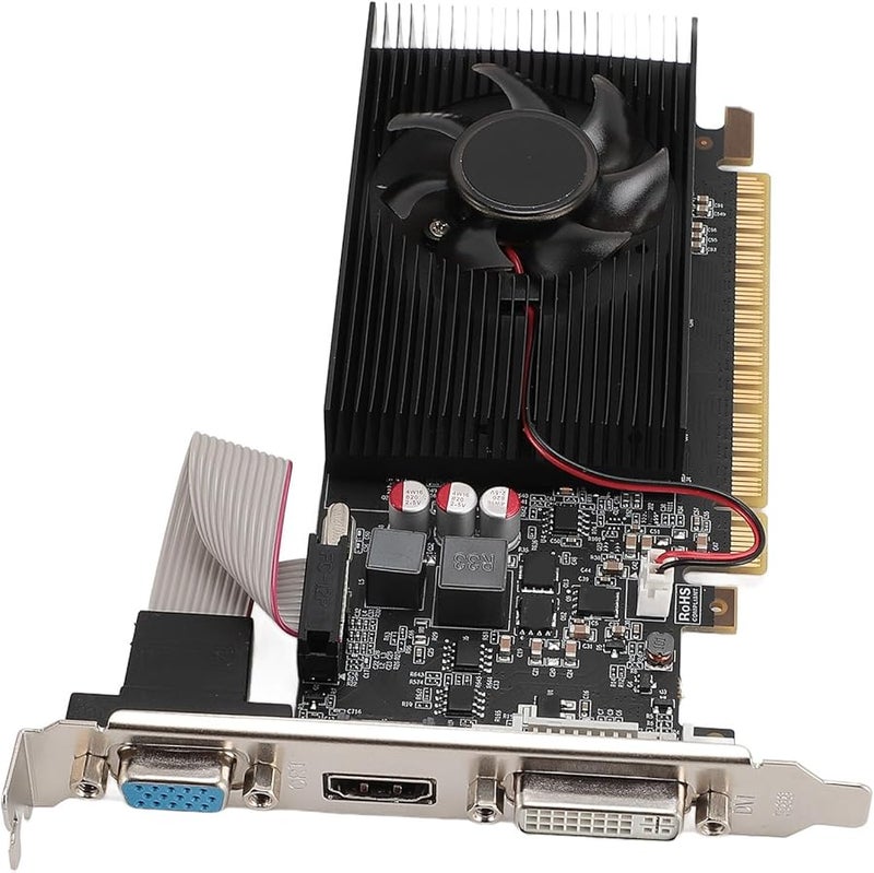 GT730 2GB DDR3 Low Profile Graphics Card With DVI VGA HDMI Fan DirectX 11 - Image 3