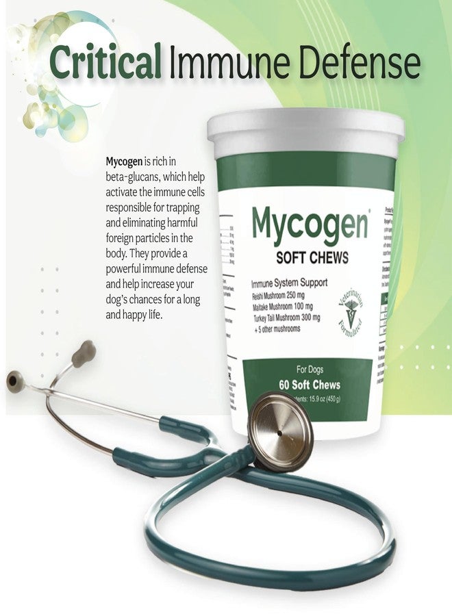 Pet Health Solutions Mycogen for Dogs - Vitamins with 8 Types of Mushrooms - Support Immune System - 60 Soft Chews - Image 3