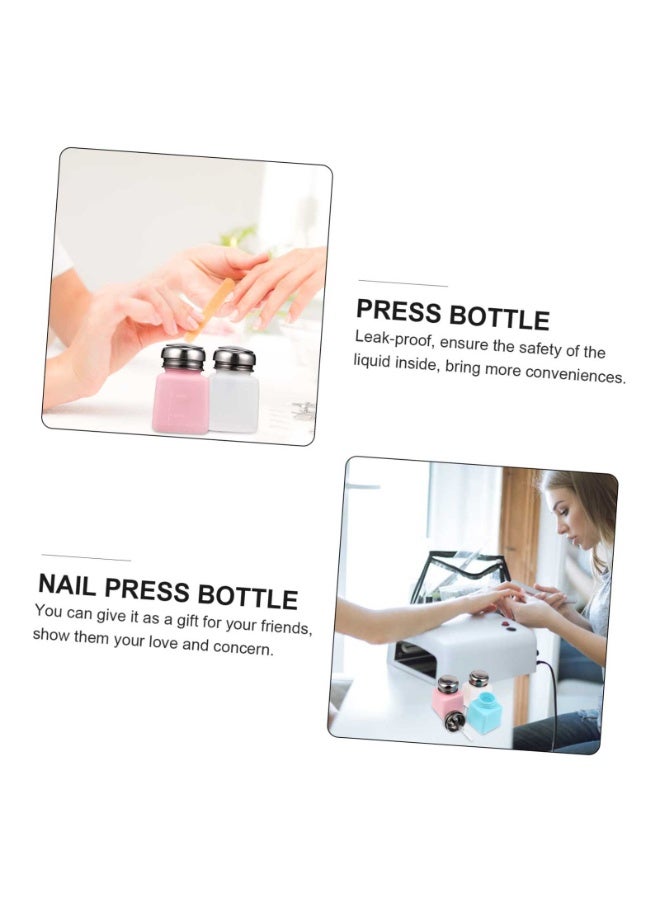 هيدفانا 3 قطع فارغة، زجاجة مضخة موزع سائل فارغة، مع غطاء من الفولاذ المقاوم للصدأ مانع للتسرب، 3 ألوان. - Image 5