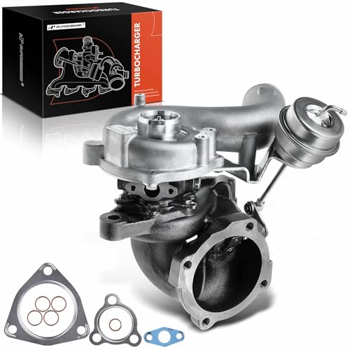 A-Premium مجموعة شاحن توربيني كاملة A-Premium K03-2072GAA5، مع مشغل صمام التفريغ وحشوة، متوافقة مع فولكس فاجن جيتا 2000-2001، جولف 2000-2001 وأودي TT 2000-2001، TT كواترو 2000، 1.8 لتر - Image 1