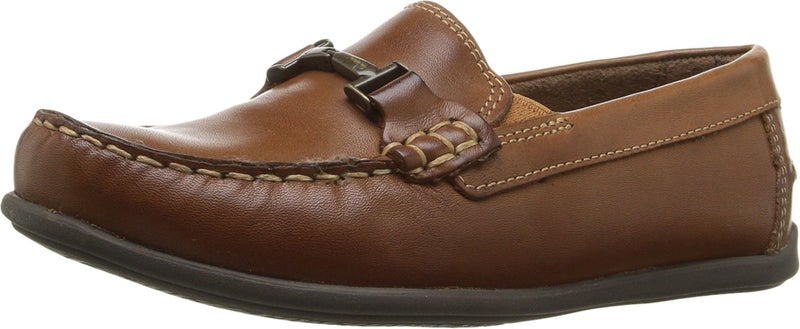 Florsheim فلورشايم فتى جاسبر بيت، جونيور لوفر (طفل صغير/طفل/طفل كبير) تان saddle 10 طفل م - Image 1