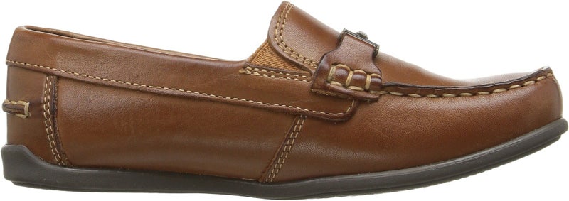 Florsheim فلورشايم فتى جاسبر بيت، جونيور لوفر (طفل صغير/طفل/طفل كبير) تان saddle 10 طفل م - Image 3