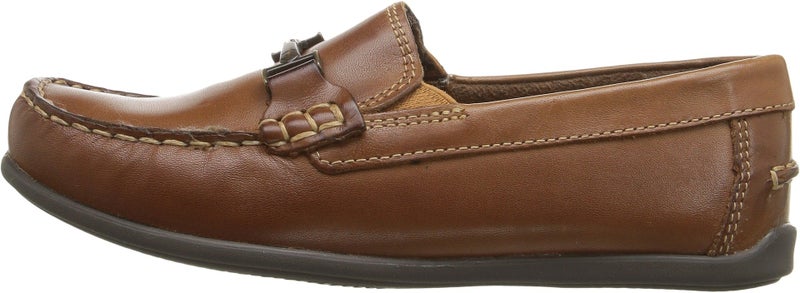 Florsheim فلورشايم فتى جاسبر بيت، جونيور لوفر (طفل صغير/طفل/طفل كبير) تان saddle 10 طفل م - Image 2