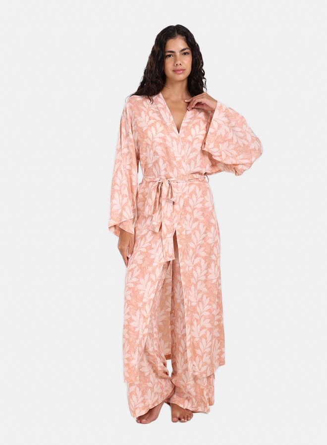 Carina Printed Midi Robe  - Image 1