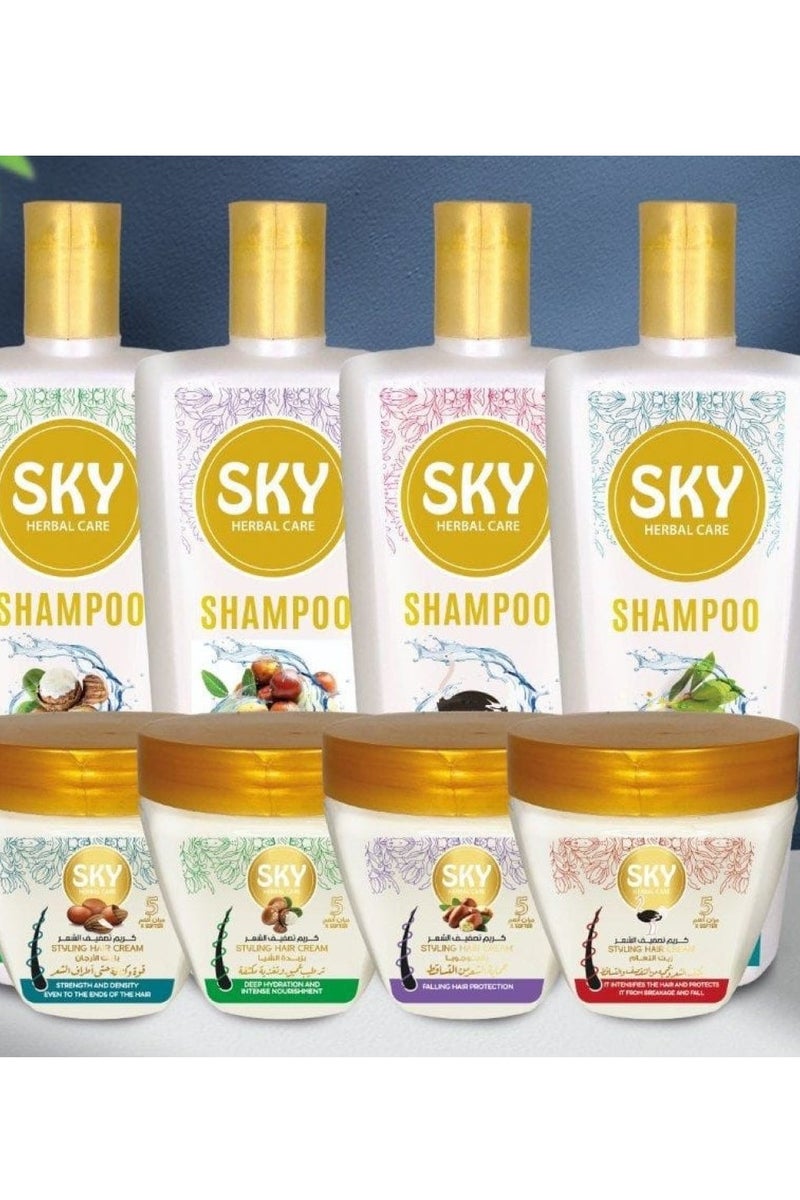 SKY Sky Shampoo 700 grams with shea butter  - Image 2