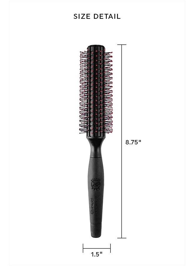 Cricket Static Free RPM 12 Row Round Hair Brush for Curling Blow Drying Styling All Hair Types  - Image 3