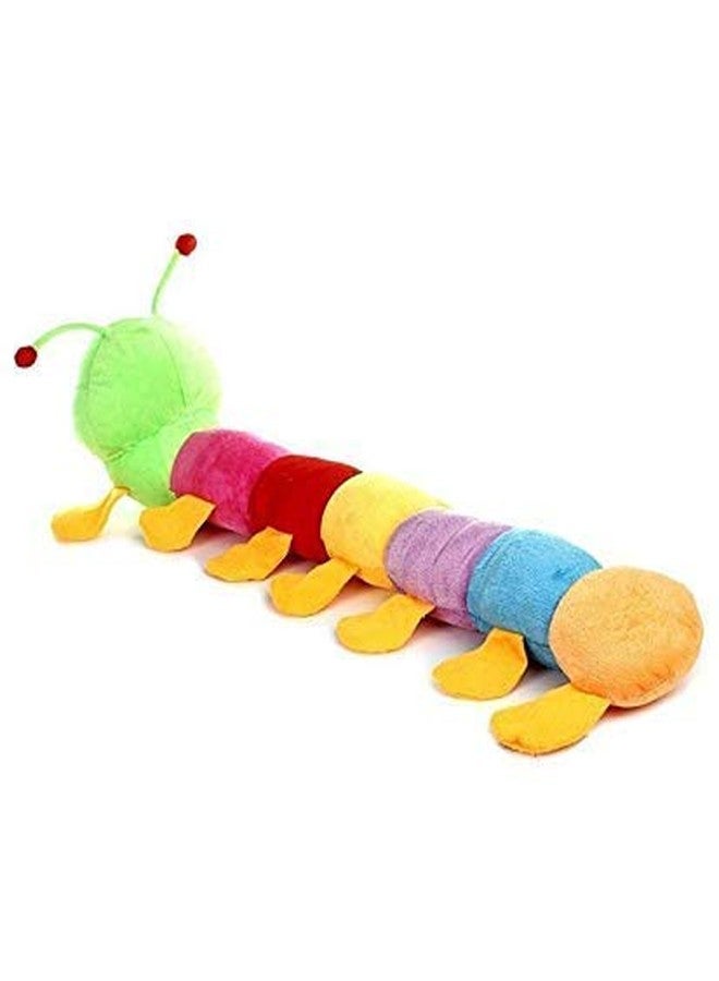 4AJ BAZAAR Toys Colorful Caterpillar Soft Toy for Kids Playing Toy 45_cm - Image 2