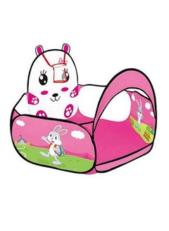 AGD Portable Foldable Baby Safety Ventilated Baby Play Fence with Basketball Hoop for Indoor and Outdoor Use  - Image 1