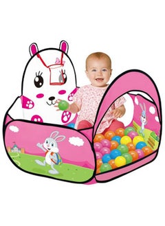 AGD Portable Foldable Baby Safety Ventilated Baby Play Fence with Basketball Hoop for Indoor and Outdoor Use  - Image 3