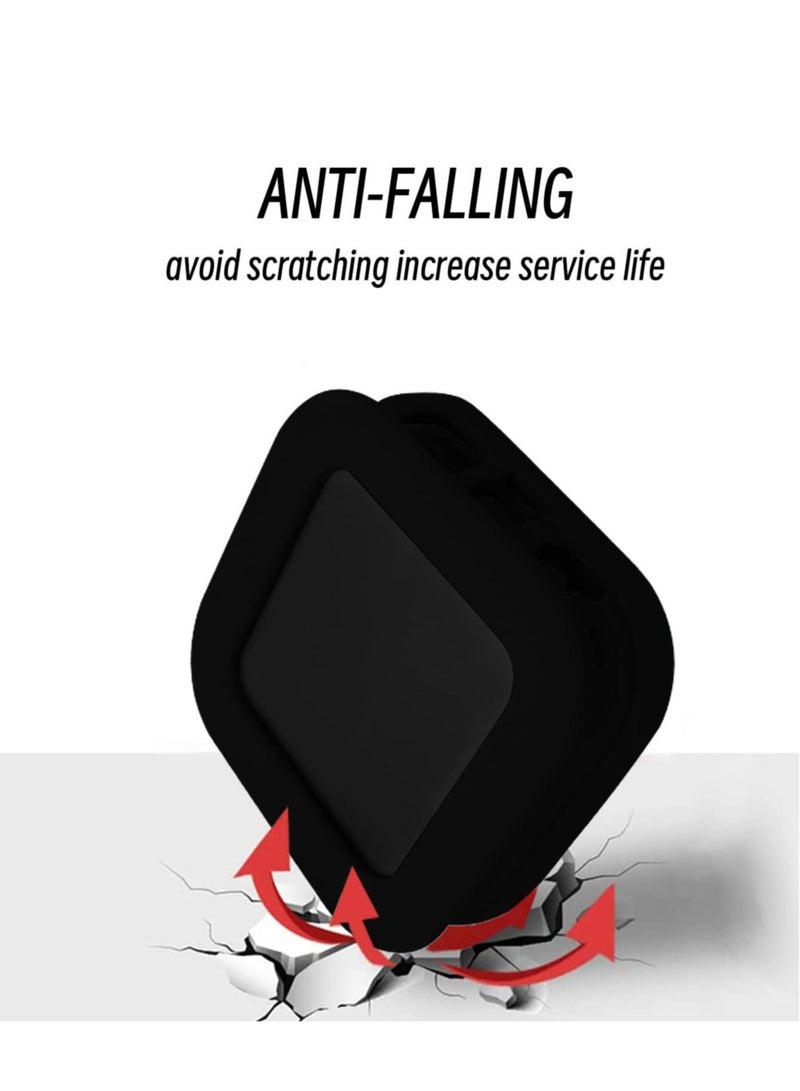 Captaintech Silicone Case for 2023 Apple TV 4K, Siri Remote Cover, Silicone Protective TV Box Case, Remote-Control Sleeve Foldable of Protective Sleeve Shell for protecting electronic products - Image 2