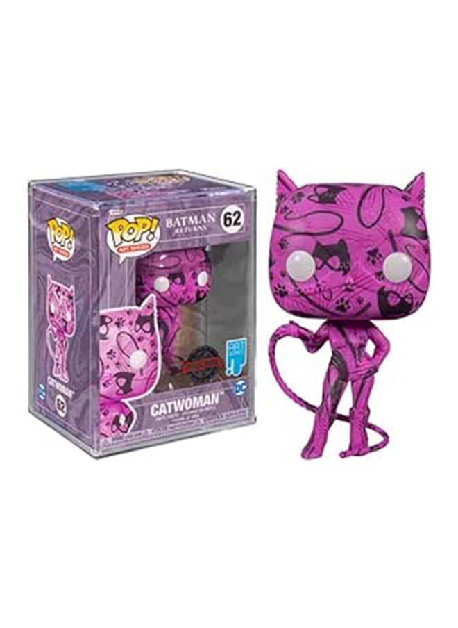 Funko Funko Pop Artist Series: Heroes: Catwoman Exc, Action Figure 58396, Multi Color 