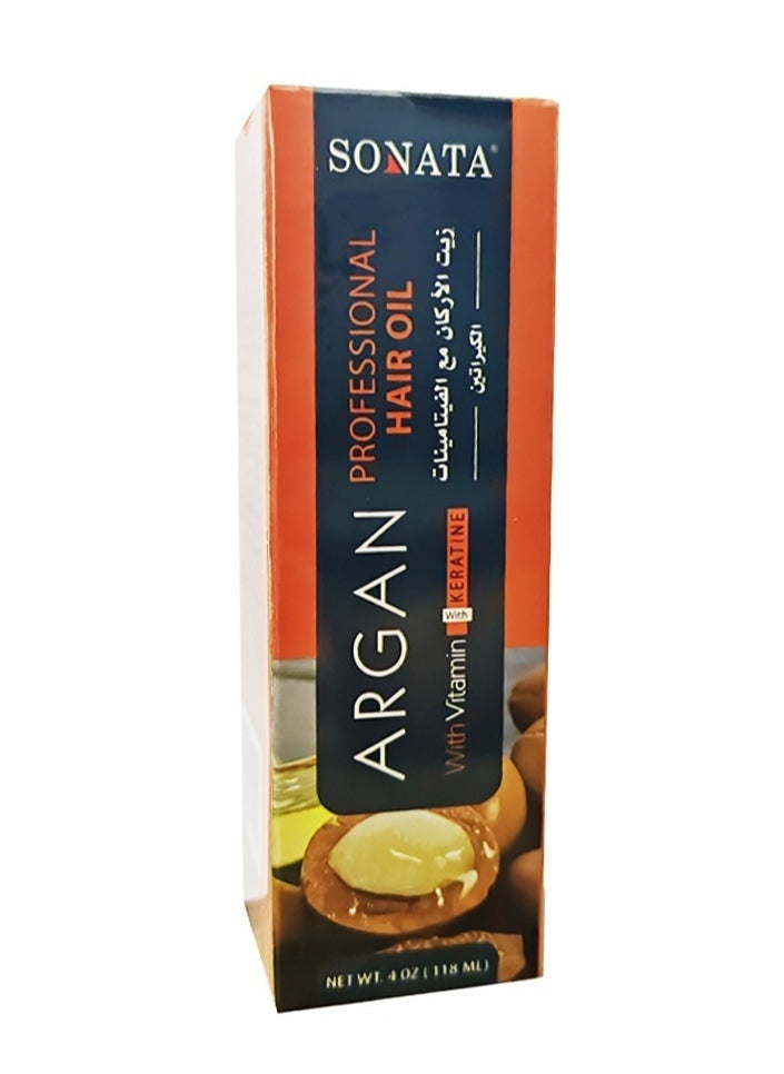 Sonata Argan With Vitamin With Keratine Professional Hair Oil 118ml