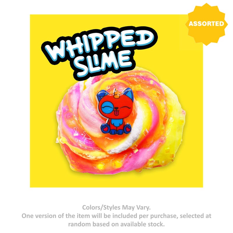 Compound Kings Whipped Bingsu Cuties Birthday Cake Scented Surprise Slime Cup (206 g, Assorted) - Image 2