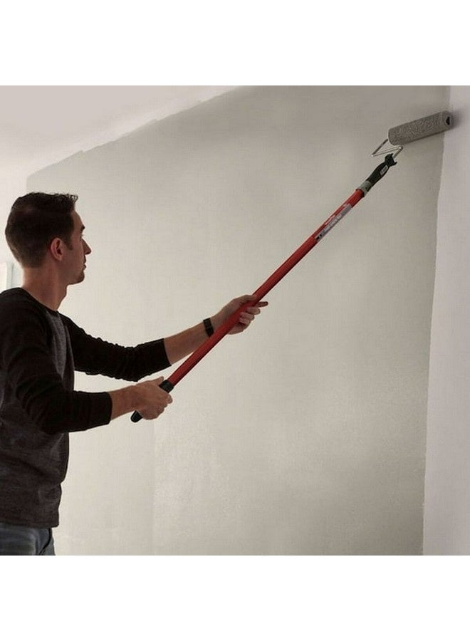 Wooster Welded Steel Fixed Length Extension Pole Red and Black 5 ft 00R0700600 - Image 2