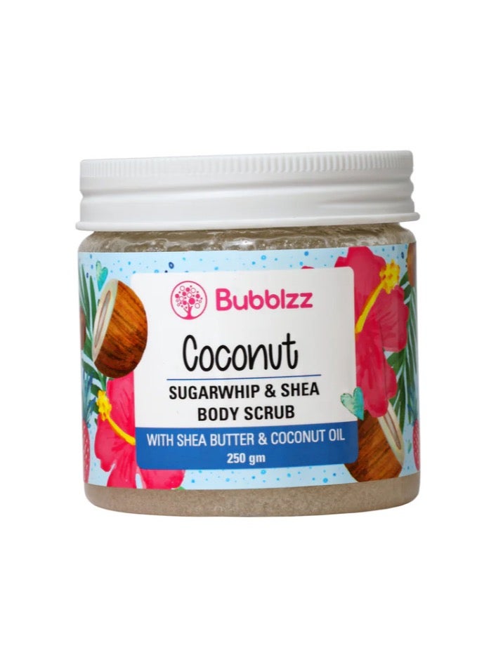 Bubblzz Coconut Body Scrub 250gm 