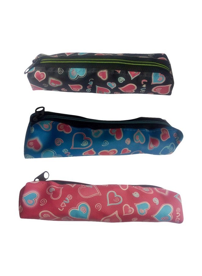 Blue Hut Blue Hut Pencil Pouch Pack of 3(20 CM x 6 CM) Assorted - Image 2