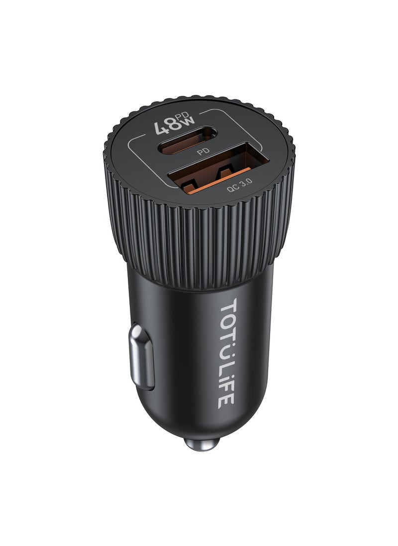 Totulife Mini PD Car Charger 48W + QC3.0  - Image 5