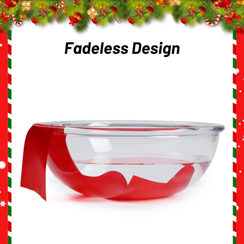 FAKILO Red Satin Ribbon 4 Inch x 22 yd Wide for Grand Opening Business Cuttings Ceremony Bow Christmas Festival Decor - Image 4
