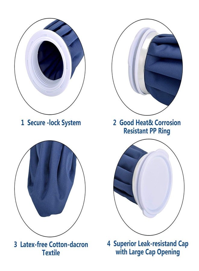 SEASPIRIT Ice bag for Pain Relief Cold - Ice Pack Bag for Pain Relief - Cold Water Bag for Pain Relief, Injuries, and Cold Therapy Comes with Leak-free Closure - 6 inch - Image 3
