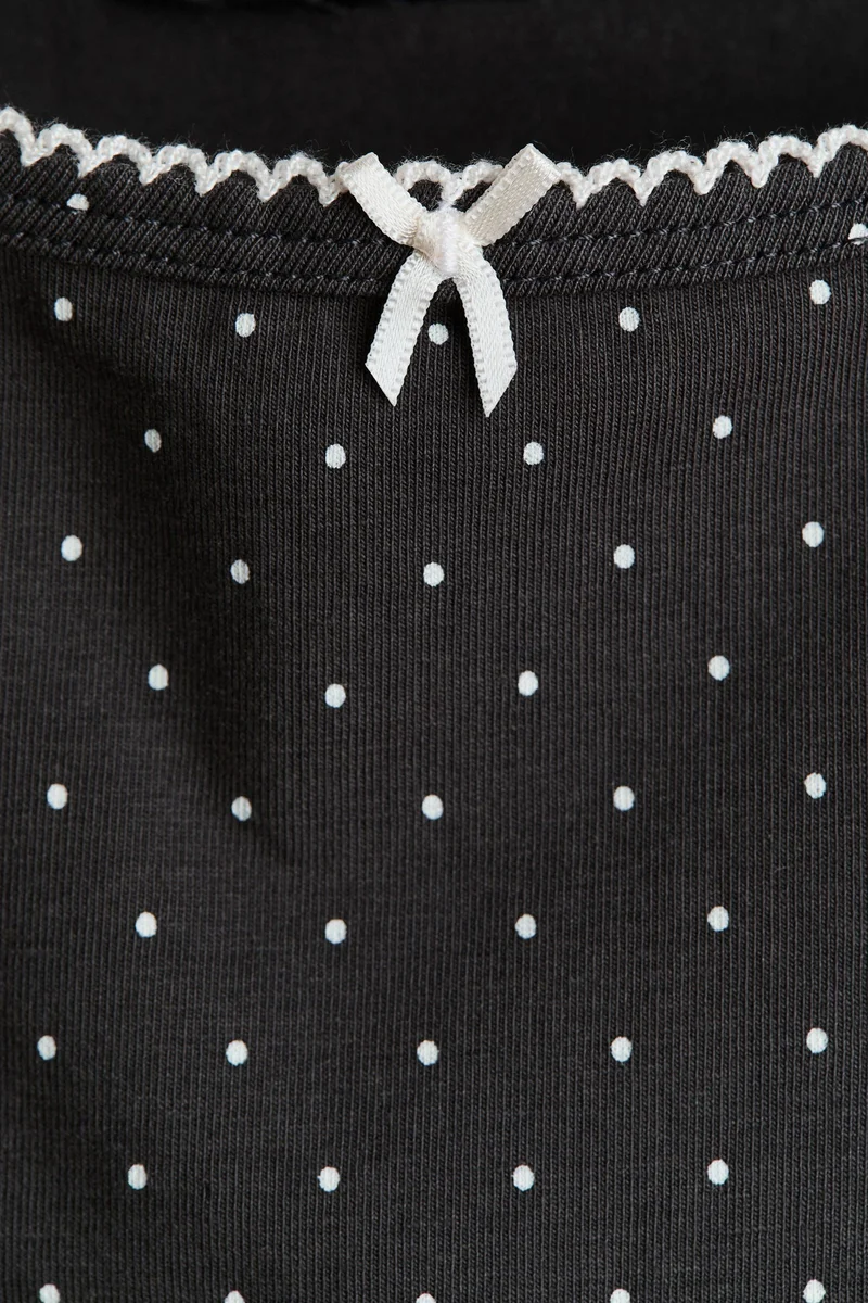 H&M 3-pack cotton strappy tops