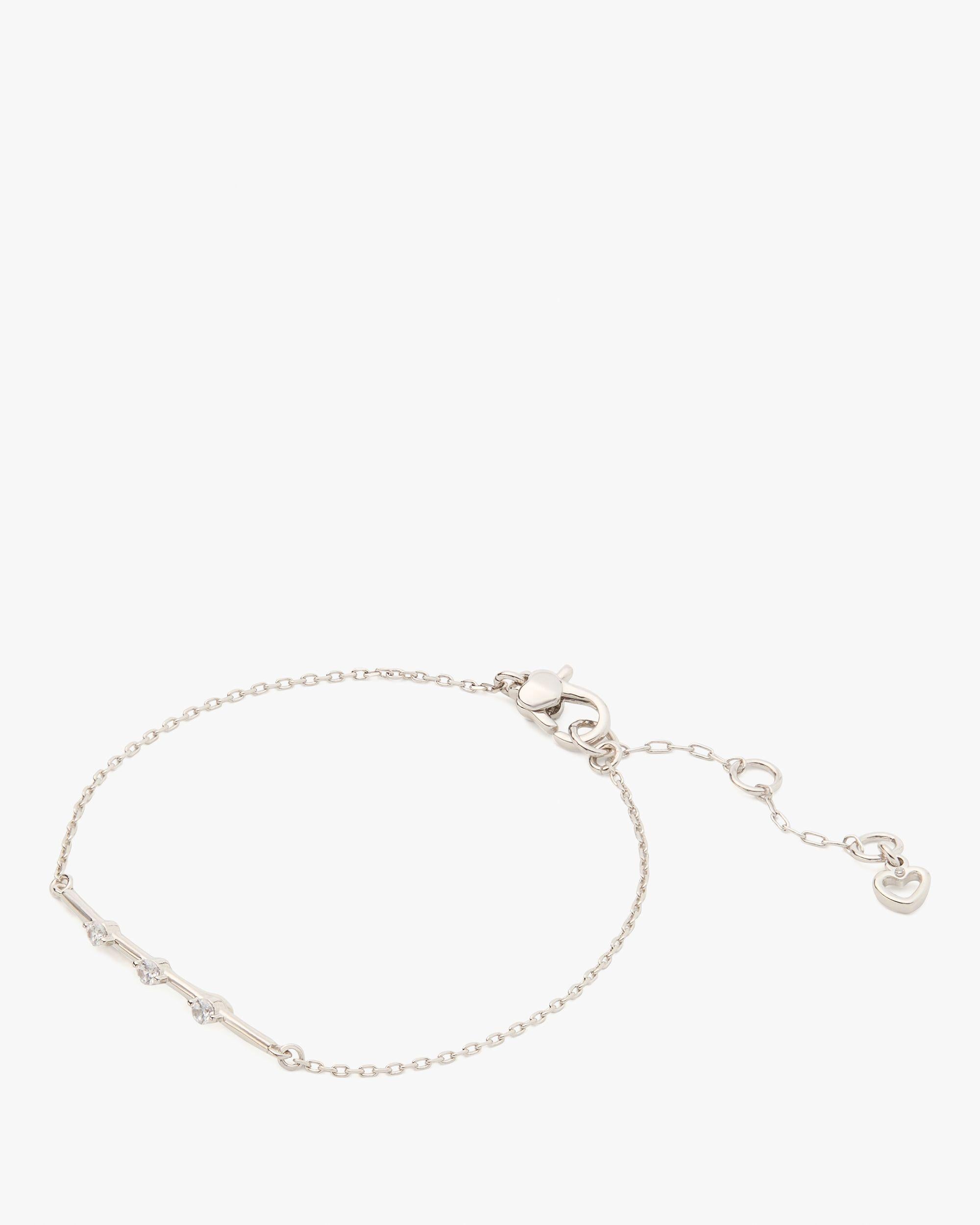 Kate Spade Clear/Silver BRACELET for Women | Best Price KSA