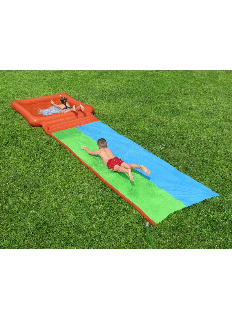 Bestway - Bestway H2Ogo Slide Super Splash 531cm | Summer Water Slip | With Built-in Sprinklers | Summer Water Toy for Backyard | Kids and Adults - Image 1