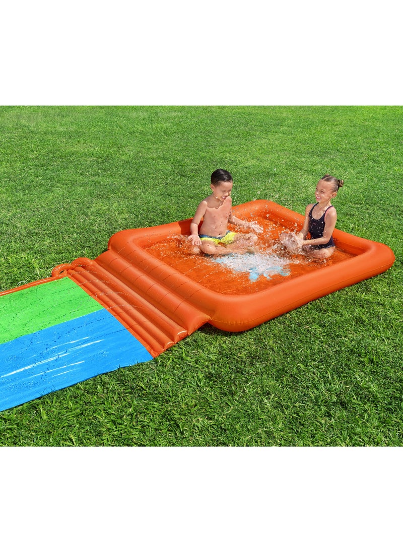 Bestway - Bestway H2Ogo Slide Super Splash 531cm | Summer Water Slip | With Built-in Sprinklers | Summer Water Toy for Backyard | Kids and Adults - Image 1