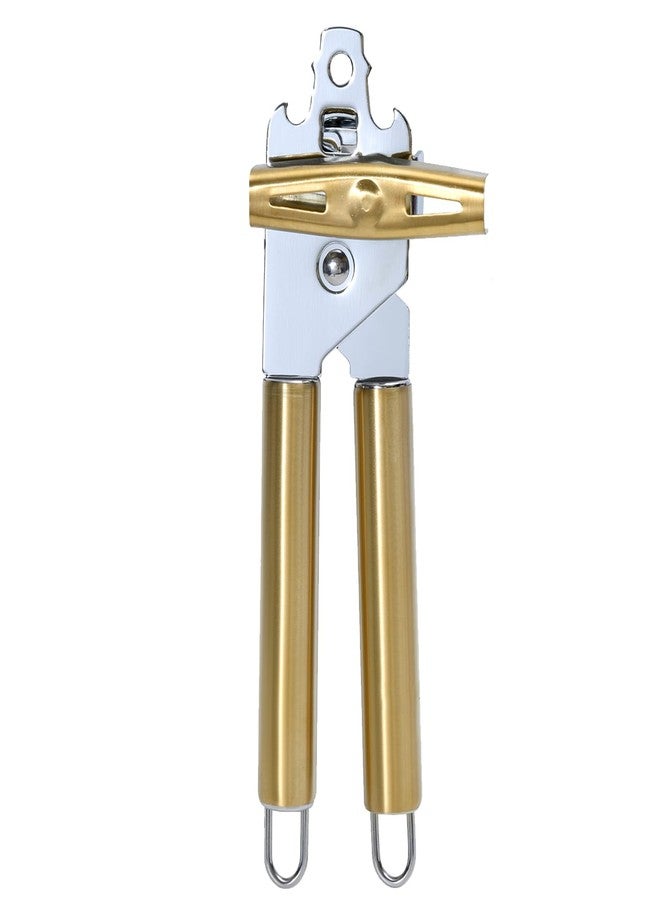 Eleckey Gold All Metal Can Opener & Bottler Openers, Heavy Duty Stainless Steel Manual Can Openers - Image 1