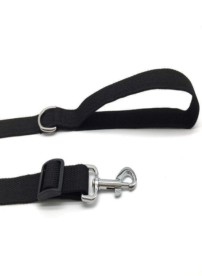 MANDAO 10FT Adjustable Dog Leash, Nylon Dog Leashes for Medium Large Dogs (Black) - Image 4