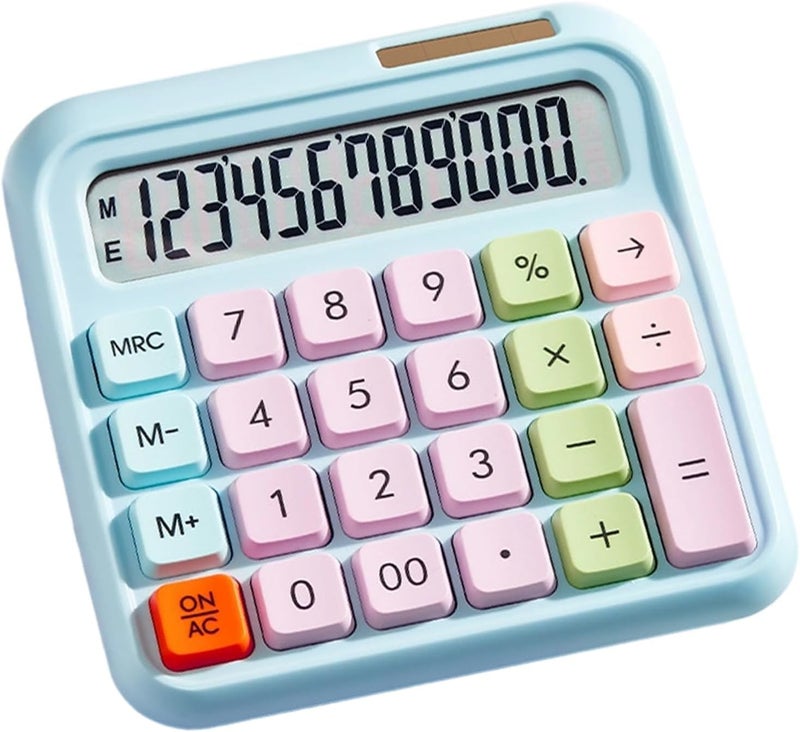 Flexible Panel Calculator 12 Digit Large Display with Long-Lasting Controls Ergonomic 15° Inclined and Solar Power - Image 3