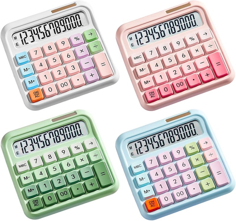 Flexible Panel Calculator 12 Digit Large Display with Long-Lasting Controls Ergonomic 15° Inclined and Solar Power - Image 4