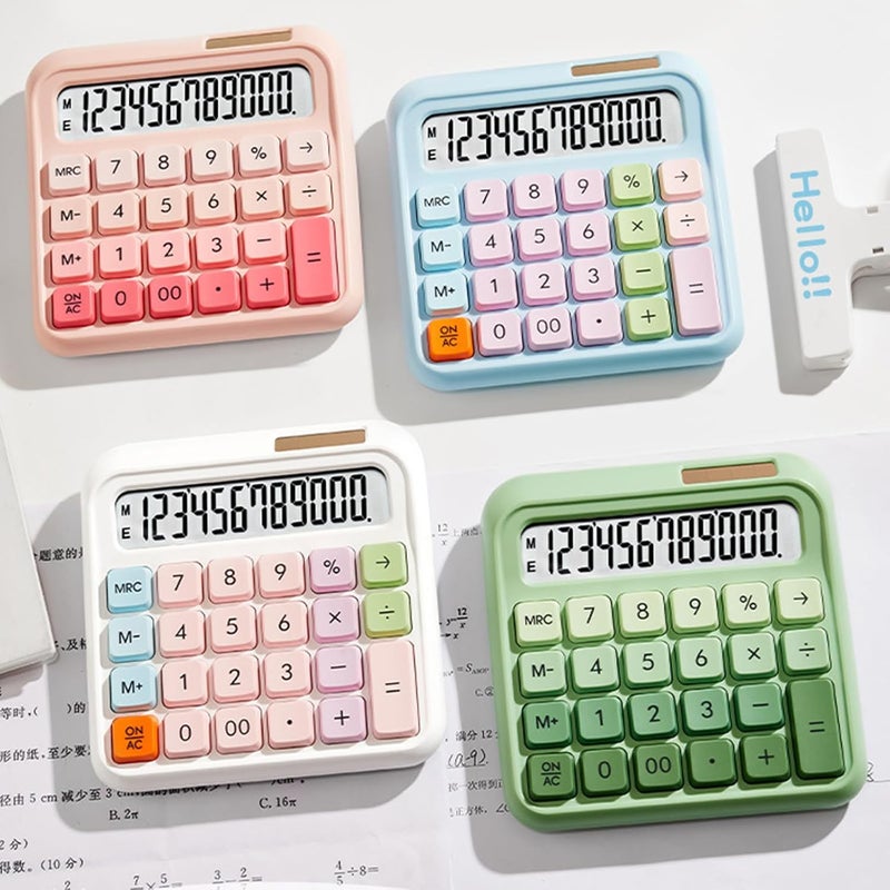 Flexible Panel Calculator 12 Digit Large Display with Long-Lasting Controls Ergonomic 15° Inclined and Solar Power - Image 2