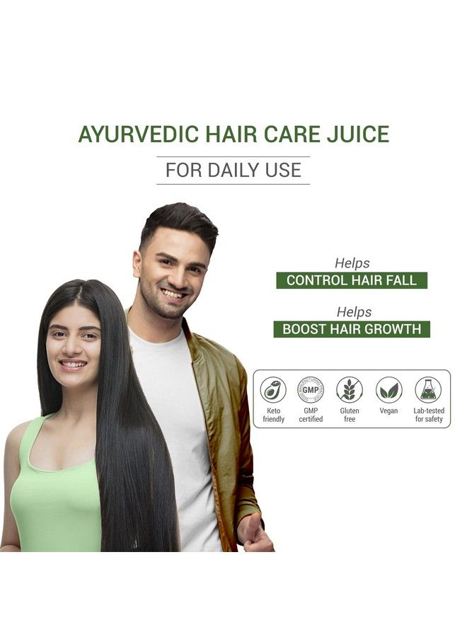 Sesa عصير العناية بالشعر الأيورفيدي للتحكم في تساقط الشعر ونمو الشعر مع الصبار البرينجراج والأملا والدارو هاريدرا 1 لتر - Image 3