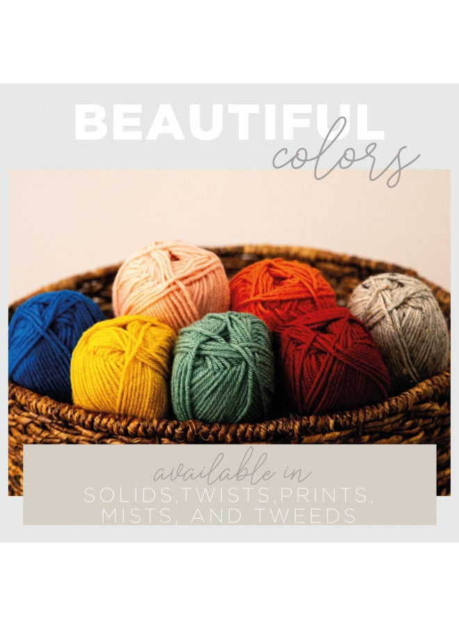 Lion Brand Yarn (1 Skein) Vanna's Choice Yarn, Linen - Image 2