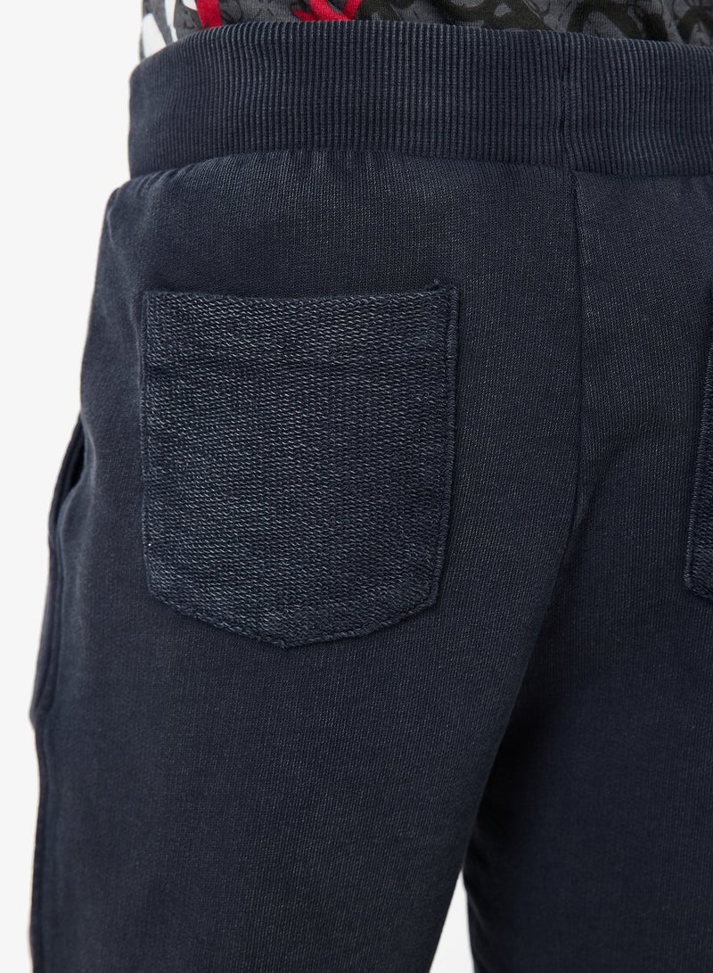 GUESS Kids French Terry Regular Fit Pants - Image 5