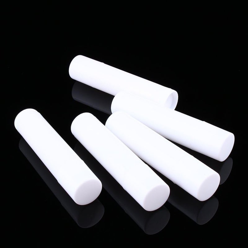 100PCS 5ml Clear Black White Empty Lipstick Container, Lip Balm Tube, 5ml Refillable Lip Gloss Tube with Cap for DIY Cosmetic, Small Plastic Lip Balm Empty Bottle for Homemade Lip - Image 4