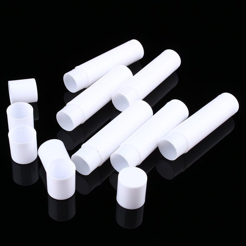 100PCS 5ml Clear Black White Empty Lipstick Container, Lip Balm Tube, 5ml Refillable Lip Gloss Tube with Cap for DIY Cosmetic, Small Plastic Lip Balm Empty Bottle for Homemade Lip - Image 3