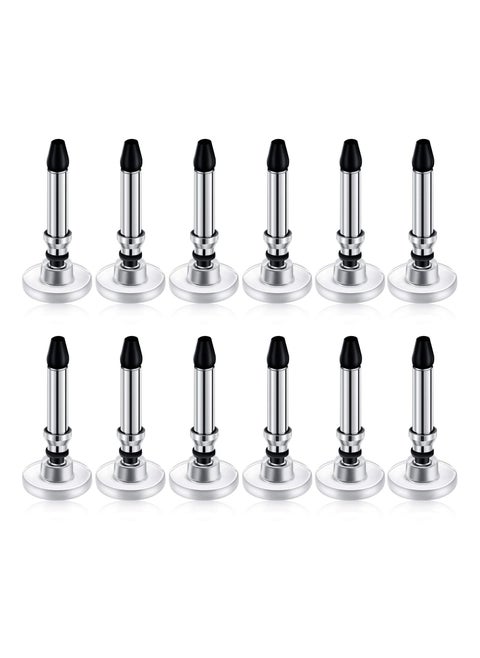 Universal Stylus Pen Disc Tips Replaceable Disc Tips Precision Round Shape High Precision Stylus Penreplacement Disc or Touch Screen Devices for Touch Screen Devices Silver (12 Pieces)
