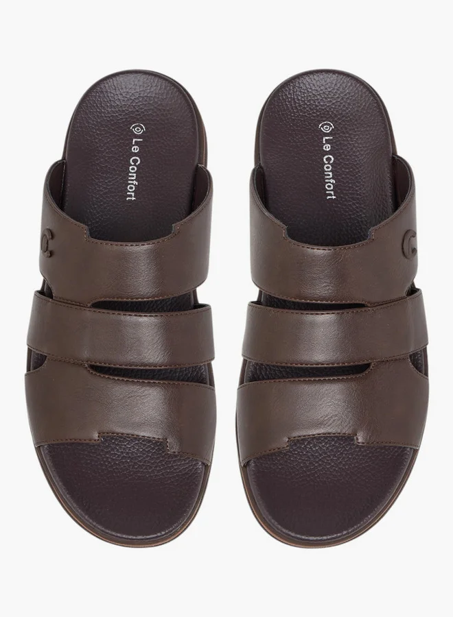 لو كونفورت Solid Slip-On Comfort Sandals