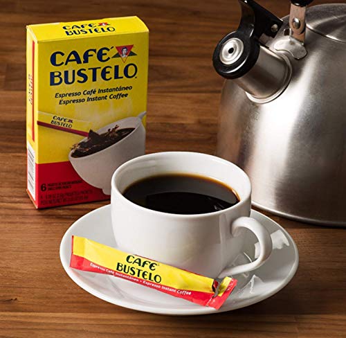 Cafe Bustelo Café Bustelo Espresso Style Dark Roast Instant Coffee, 6 Count (Pack of 12) - Image 4
