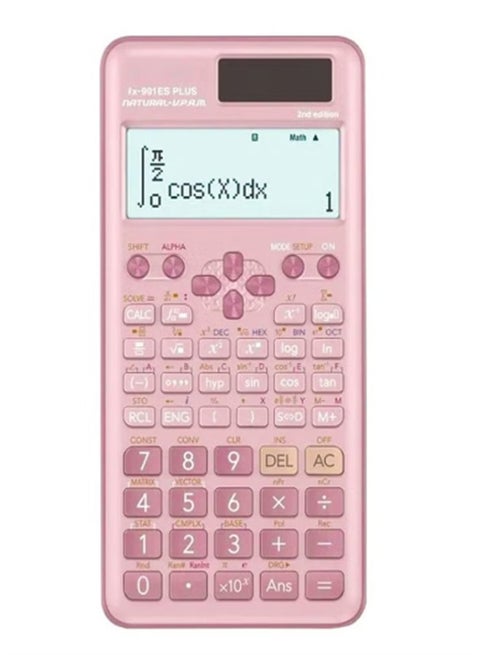 Generic Fx-991Es Plus 2nd Edition Scientific Calculator Pink