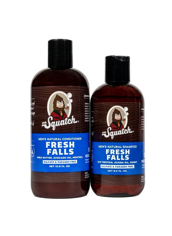 Dr. Squatch Dr. Squatch Fresh Falls Shampoo + Conditioner Hair Bundle  - Image 1
