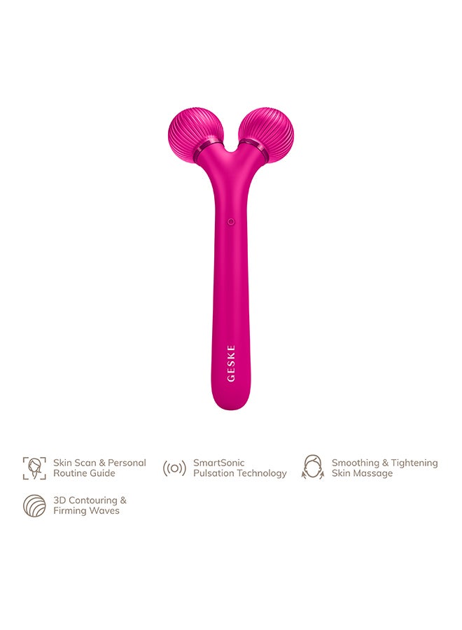 جيسكي مدلك الوجه الصوتي  |  في  | محفز ديرما سموث للوجه | مدلك الوجه الاحترافي | مدلك للعناية بالبشرة وروتين الجمال | بشرة ناعمة - ماجنتا - Image 2