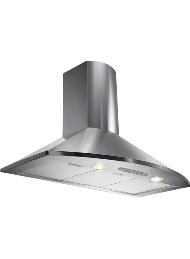 فابر Kitchen Cooker Hood, 90 cm Wall-Mount, 400 m³/h Suction Power, 3-Speed, LED Lighting, Stainless Steel, TENDER X A90 ( Made in Turkey ) Wall Fixed 125 W 110.0157.049 Stainless steel - Image 1