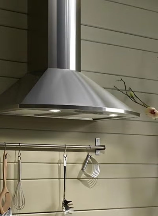فابر Kitchen Cooker Hood, 90 cm Wall-Mount, 400 m³/h Suction Power, 3-Speed, LED Lighting, Stainless Steel, TENDER X A90 ( Made in Turkey ) Wall Fixed 125 W 110.0157.049 Stainless steel - Image 5