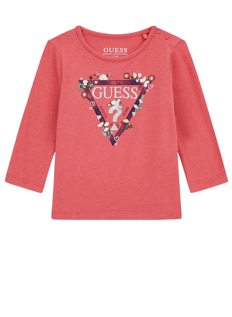 جس Infant Graphic Crew Neck T-Shirt