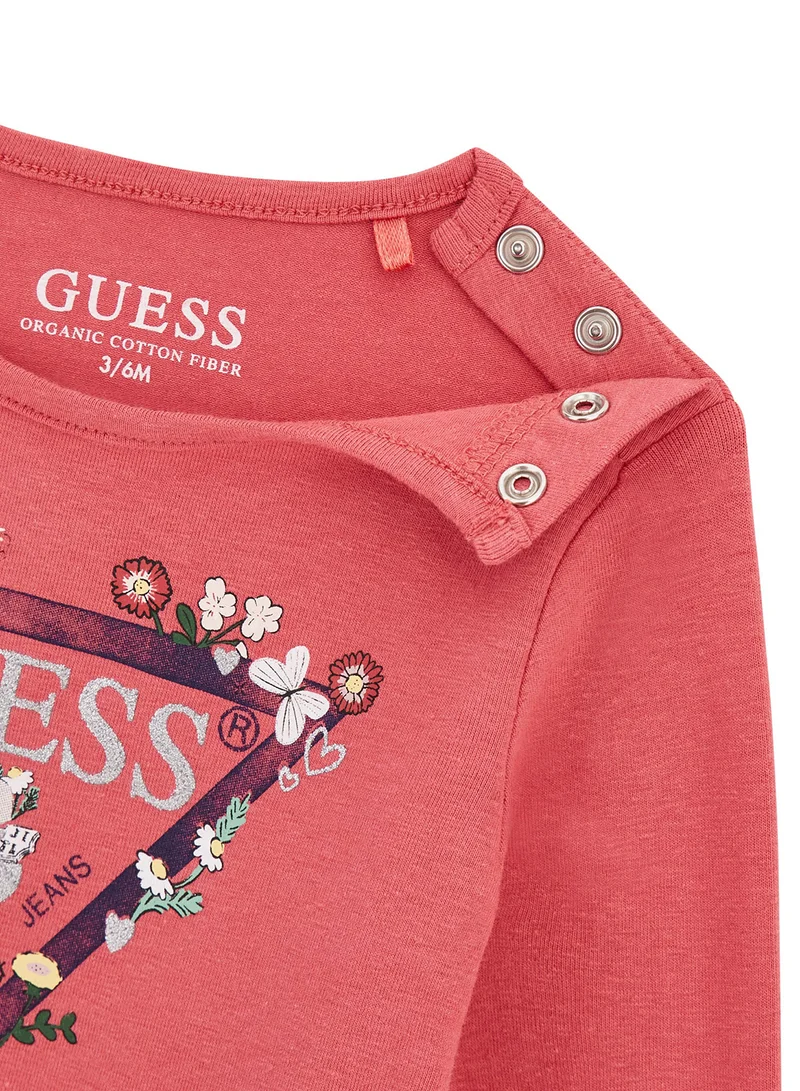 GUESS Infant Graphic Crew Neck T-Shirt